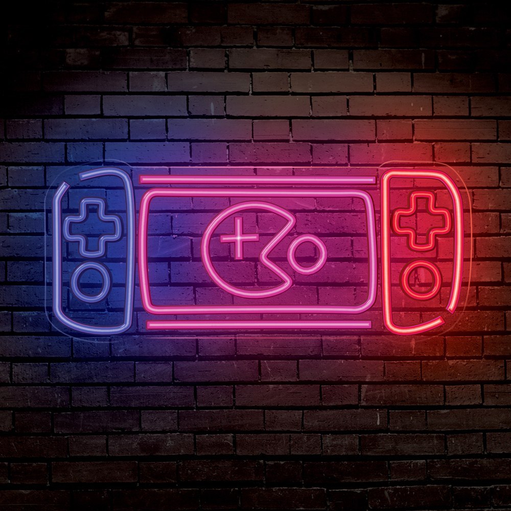 Neon PLEXI LED KONSOLA DO GIER multikolor FPNE27 Forever Light